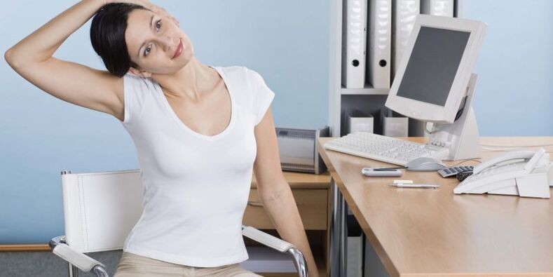 esercizi leggeri per l'osteocondrosi cervicale